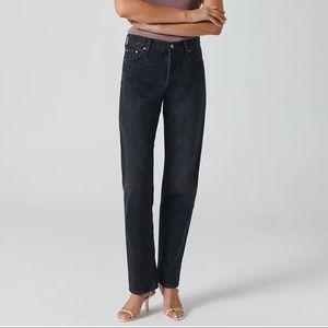 Aritzia- Denim Forum- The Patti- 31w- Vintage Black